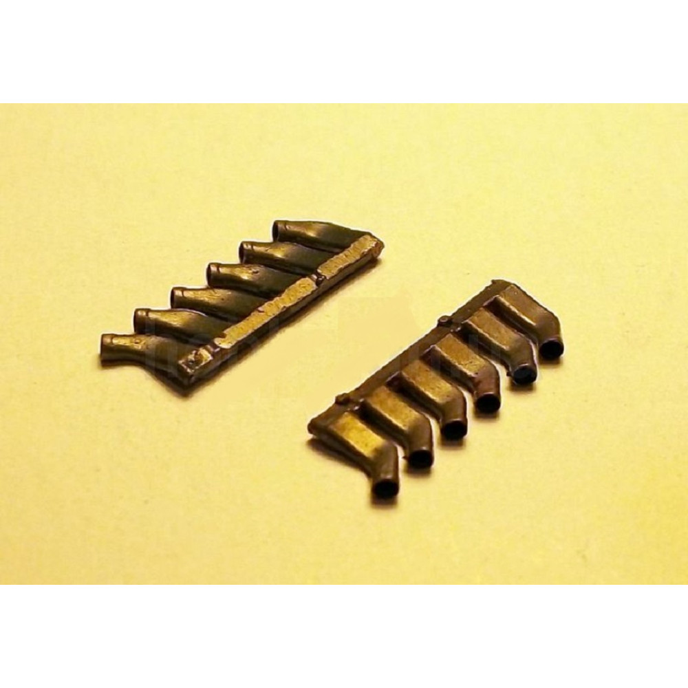 REXx 48048 1/48 Spitfire Mk.IX round exhausts scale metal model kit